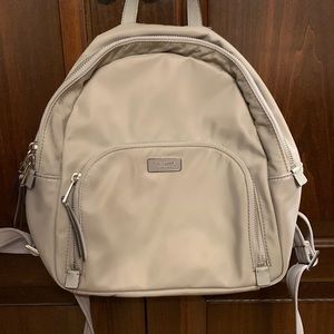 Gray Kate Spade back pack